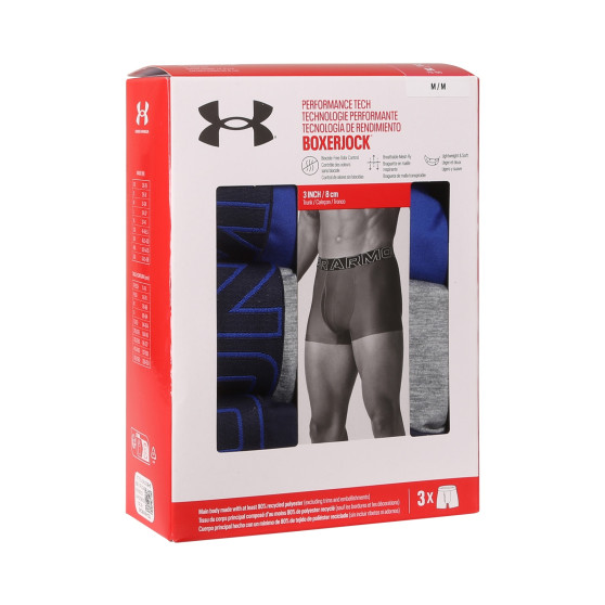 3PACK Мъжки боксерки Under Armour многоцветен (1383882 400)