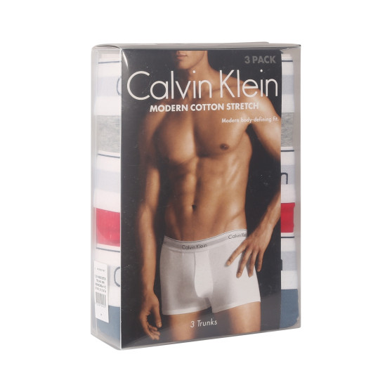 3PACK Мъжки боксерки Calvin Klein многоцветен (NB2380A-N2I)