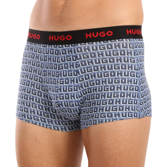 3PACK Мъжки боксерки HUGO многоцветен (50517894 975)