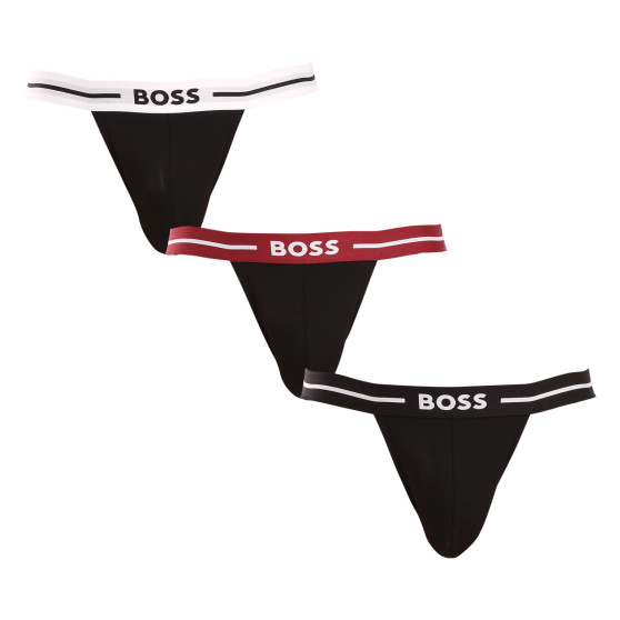 3PACK мъжки анцузи BOSS многоцветен (50517823 968)