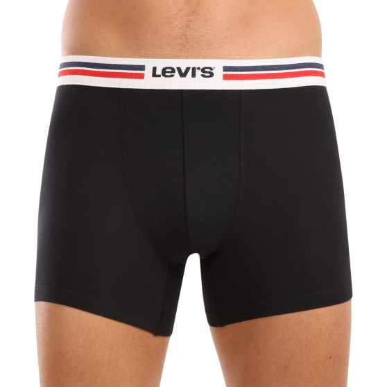 4PACK Мъжки боксерки Levis черено (701224292 001)