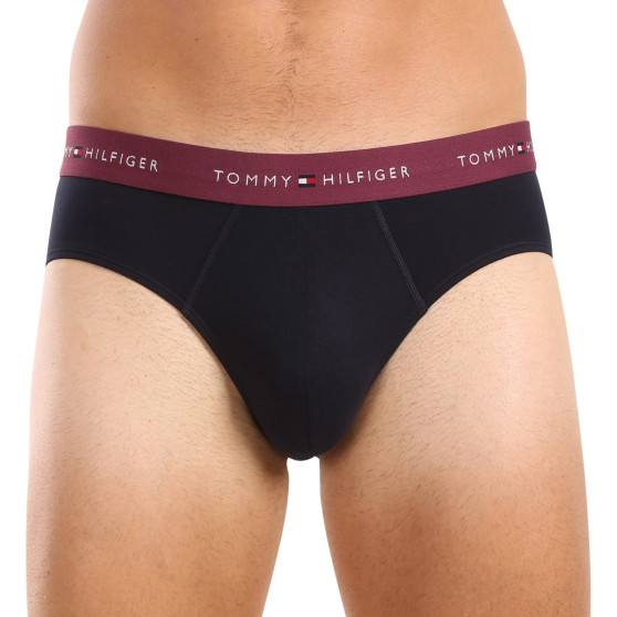 3PACK мъжки слипове Tommy Hilfiger тъмно синьо (UM0UM02904 0VZ)