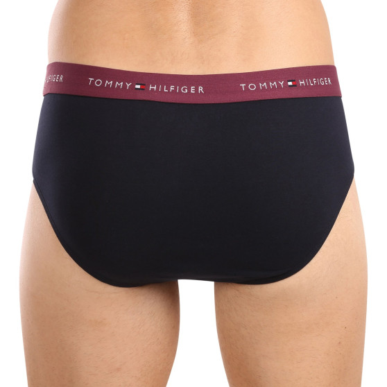 3PACK мъжки слипове Tommy Hilfiger тъмно синьо (UM0UM02904 0VZ)