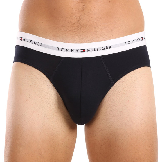 3PACK мъжки слипове Tommy Hilfiger тъмно синьо (UM0UM02904 0VZ)