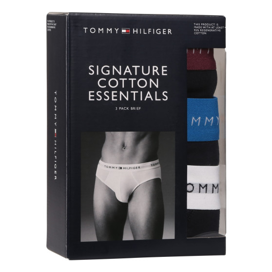 3PACK мъжки слипове Tommy Hilfiger тъмно синьо (UM0UM02904 0VZ)