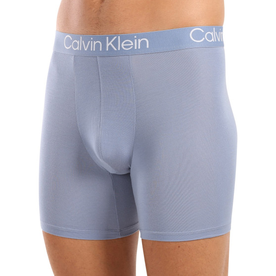 3PACK Мъжки боксерки Calvin Klein многоцветен (NB3188A-PU5)