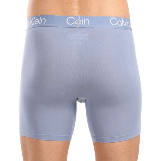 3PACK Мъжки боксерки Calvin Klein многоцветен (NB3188A-PU5)