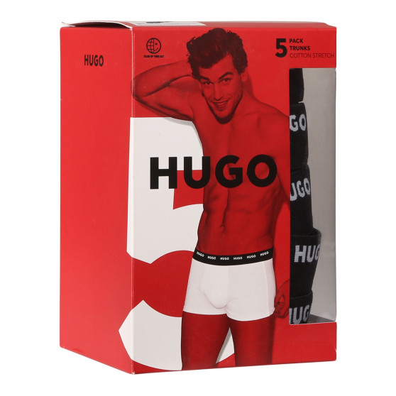 5PACK Мъжки боксерки HUGO многоцветен (50479944 981)