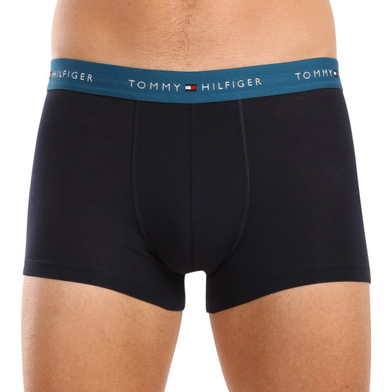 3PACK Мъжки боксерки Tommy Hilfiger тъмно синьо (UM0UM02763 0VH)