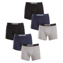 6PACK Мъжки боксерки Levis многоцветен (701224217 003)