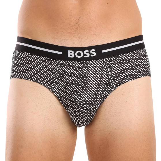 3PACK Мъжки слипове BOSS многоцветен (50520164 962)