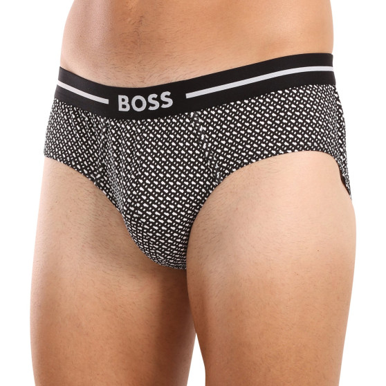 3PACK Мъжки слипове BOSS многоцветен (50520164 962)