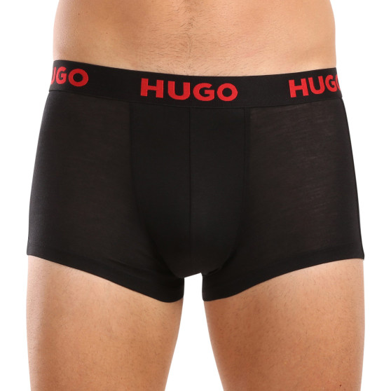 3PACK Мъжки боксерки HUGO многоцветен (50496723 982)