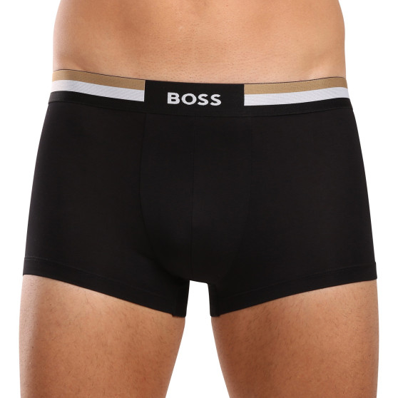 3PACK Мъжки боксерки BOSS черено (50516542 001)