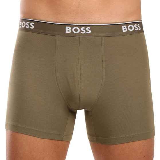 3PACK Мъжки боксерки BOSS многоцветен (50517828 983)