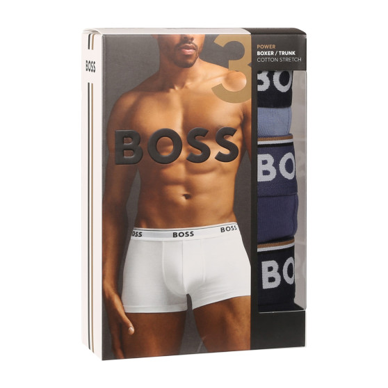 3PACK Мъжки боксерки BOSS многоцветен (50517829 964)