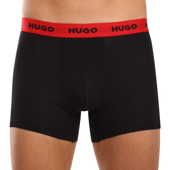 3PACK Мъжки боксерки HUGO многоцветен (50517887 979)