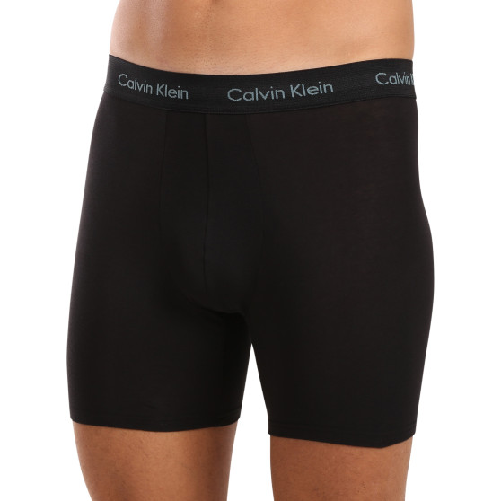 3PACK Мъжки боксерки Calvin Klein черено (NB1770A-Q5F)