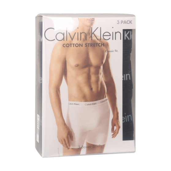 3PACK Мъжки боксерки Calvin Klein черено (NB1770A-Q5F)