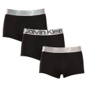 3PACK Мъжки боксерки Calvin Klein черено (NB3074A-QTE)