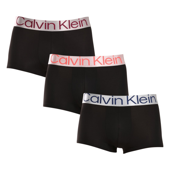 3PACK Мъжки боксерки Calvin Klein черено (NB3074A-MJ3)