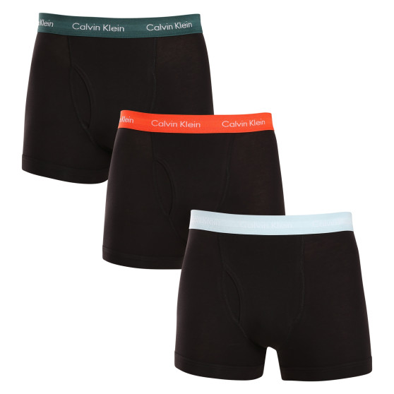 3PACK Мъжки боксерки Calvin Klein черено (NB2615A-NLS)