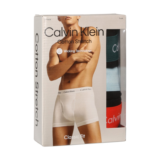 3PACK Мъжки боксерки Calvin Klein черено (NB2615A-NLS)