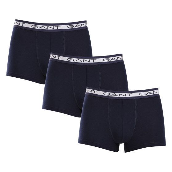 3PACK Мъжки боксерки Gant blue (900003053-410)