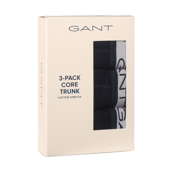 3PACK Мъжки боксерки Gant blue (900003053-410)