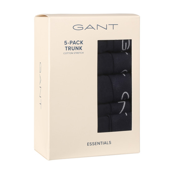 5PACK Мъжки боксерки Gant blue (900015003-410)