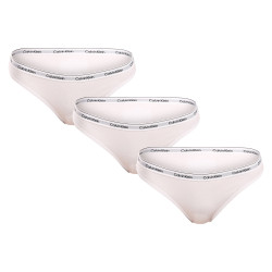 3PACK дамски бикини Calvin Klein multicolour (QD5207E-NPA)