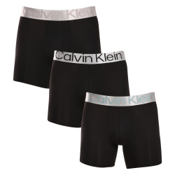 3PACK Мъжки боксерки Calvin Klein черено (NB3075A-QTE)