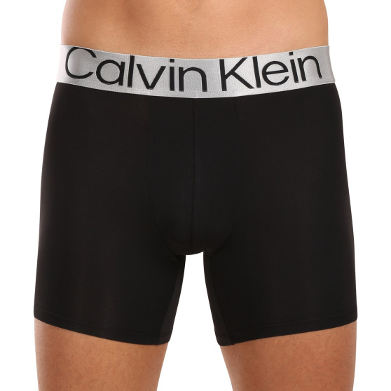 3PACK Мъжки боксерки Calvin Klein черено (NB3075A-QTE)