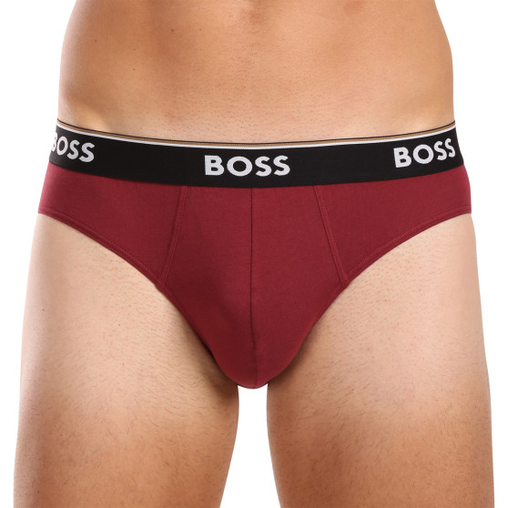 3PACK Мъжки слипове BOSS многоцветен (50517826 976)