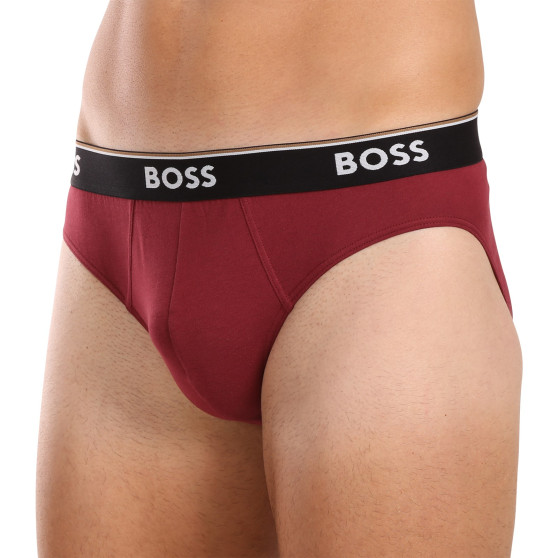 3PACK Мъжки слипове BOSS многоцветен (50517826 976)