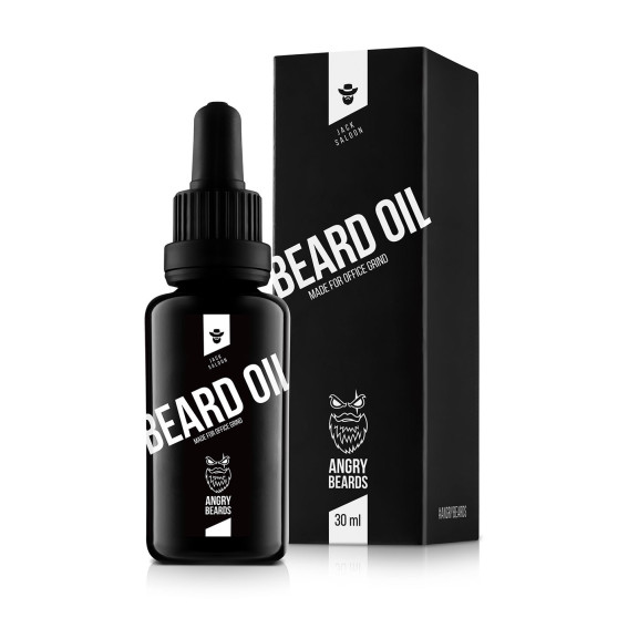 Angry Beards Масло за брада Jack Saloon за мъже 30 ml