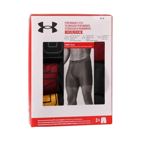 3PACK Мъжки боксерки Under Armour многоцветен (1383878 625)