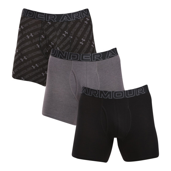 3PACK Мъжки боксерки Under Armour многоцветен (1383890 001)