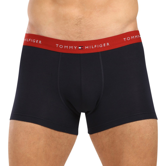 3PACK Мъжки боксерки Tommy Hilfiger тъмно синьо (UM0UM02763 0WR)