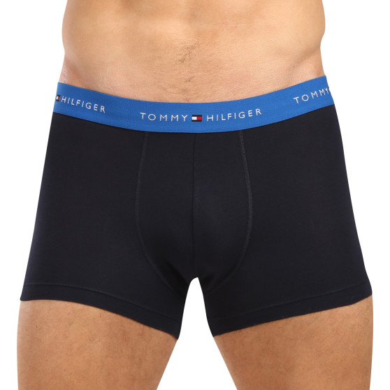 3PACK Мъжки боксерки Tommy Hilfiger тъмно синьо (UM0UM02763 0WR)