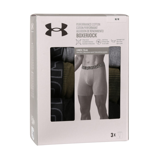 3PACK Мъжки боксерки Under Armour многоцветен (1383890 390)