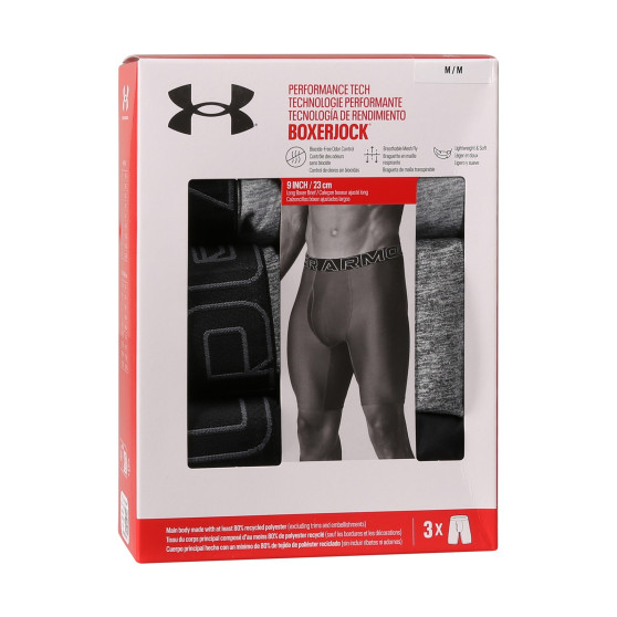 3PACK Мъжки боксерки Under Armour многоцветен (1383880 035)