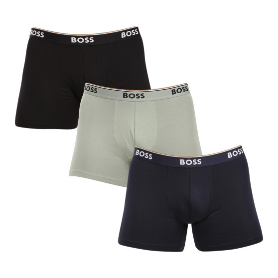 3PACK Мъжки боксерки BOSS многоцветен (50517828 970)