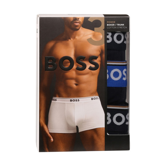 3PACK Мъжки боксерки BOSS многоцветен (50517829 961)