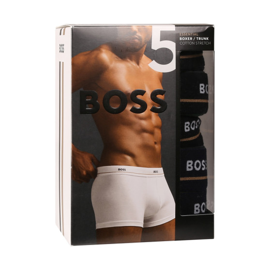 5PACK Мъжки боксерки BOSS многоцветен (50517854 973)