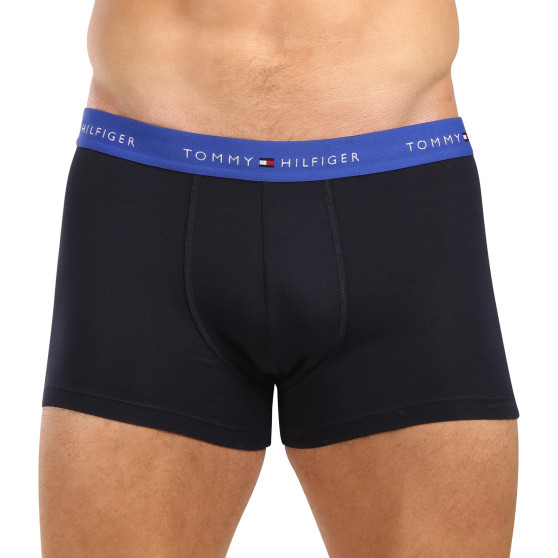 3PACK Мъжки боксерки Tommy Hilfiger тъмно синьо (UM0UM02763 05K)