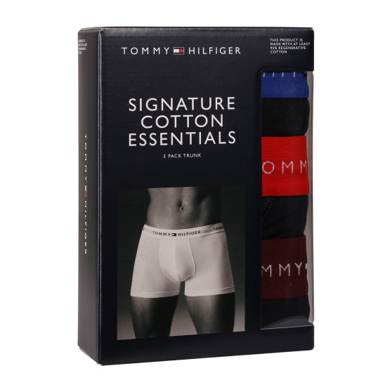 3PACK Мъжки боксерки Tommy Hilfiger тъмно синьо (UM0UM02763 05K)