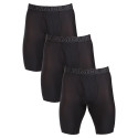 3PACK Мъжки боксерки Under Armour черено (1383886 001)