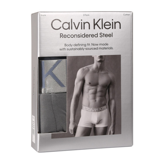 3PACK Мъжки боксерки Calvin Klein многоцветен (NB3130A-PZD)