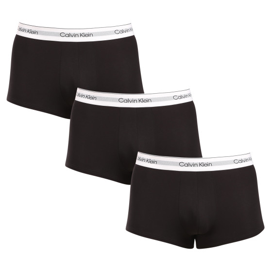 3PACK Мъжки боксерки Calvin Klein черено (NB3956A-UB1)